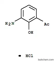 Molecular Structure of 90005-55-3 (3'-Amino-2'-hydroxyacetophenone hydrochloride)