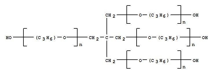 Poly[oxy(methyl-1,2-ethanediyl)],a-hydro-w-hydroxy-, ether with2,2-bis(hydroxymethyl)-1,3-propanediol (4:1)
