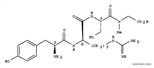 Molecular Structure of 90549-86-3 ((D-ARG2,SAR4)-DERMORPHIN (1-4))