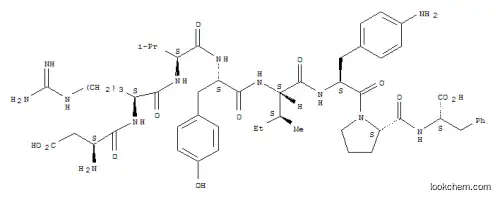 Molecular Structure of 90937-05-6 ((P-AMINO-PHE6)-ANGIOTENSIN II)