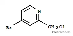 Molecular Structure of 1001463-32-6 (4-bromo-2-(chloromethyl)pyridine)