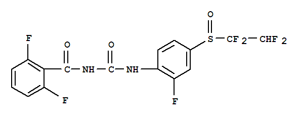 100341-42-2,2,6-difluoro-N-({2-fluoro-4-[(1,1,2,2-tetrafluoroethyl)sulfinyl]phenyl}carbamoyl)benzamide,