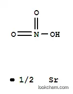 Molecular Structure of 10042-76-9 (Strontium nitrate)