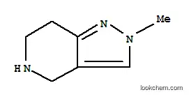 Molecular Structure of 100501-59-5 (2-METHYL-4,5,6,7-TETRAHYDRO-2H-PYRAZOLO[4,3-C]PYRIDINE)