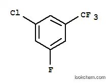 Molecular Structure of 1005764-23-7 (1-Chloro-3-fluoro-5-(trifluoromethyl)benzene)