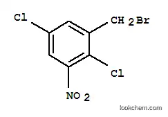 Molecular Structure of 1009349-32-9 (1-(BROMOMETHYL)-2,5-DICHLORO-3-NITROBENZENE)