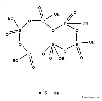 Molecular Structure of 10124-56-8 (Sodium metaphosphate)