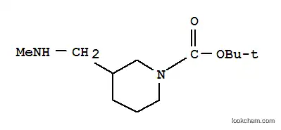 Molecular Structure of 1017356-25-0 (1-N-BOC-3-(N-METHYL-AMINOMETHYL)PIPERIDINE)