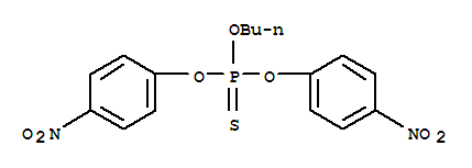 Phosphorothioicacid, O-butyl O,O-bis(4-nitrophenyl) ester