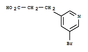 3-Pyridinepropanoicacid, 5-bromo-