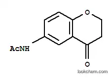 Molecular Structure of 103646-29-3 (6-ACETAMIDOCHROMAN-4-ONE)