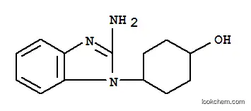 Molecular Structure of 1038334-18-7 (Cyclohexanol, 4-(2-amino-1H-benzimidazol-1-yl)-)