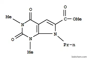 Methyl 1,3-diMethyl-2,4-dioxo-7-propyl-2,3,4,7-tetrahydro-1H-pyrrolo[2,3-d]pyriMidine-6-carboxylate, 96%