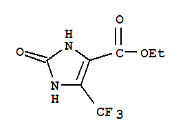 1H-Imidazole-4-carboxylicacid, 2,3-dihydro-2-oxo-5-(trifluoromethyl)-, ethylester