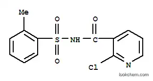 Molecular Structure of 113513-65-8 (2-chloro-N-(o-tolylsulfonyl)pyridine-3-carboxamide)