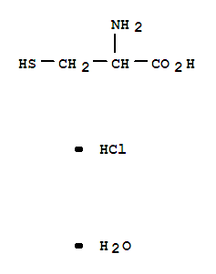 Molecular Structure of 116797-51-4 (Cysteine,hydrochloride, hydrate (1:1:1))
