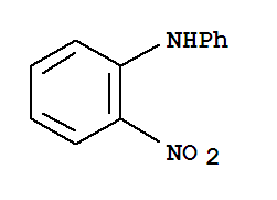 Molecular Structure of 119-75-5 (Benzenamine,2-nitro-N-phenyl-)