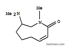 Molecular Structure of 1205-52-3 ((3Z)-8-(dimethylamino)-1-methyl-1,5,6,7,8,9-hexahydro-2H-azonin-2-one)