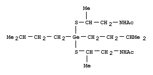 120627-01-2,Acetamide,N,N'-[[bis(3-methylbutyl)germylene]bis[thio(2-methyl-2,1-ethanediyl)]]bis-(9CI),