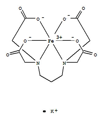 Ferrate(1-),[[N,N'-1,3-propanediylbis[N-[(carboxy-kO)methyl]glycinato-kN,kO]](4-)]-,potassium (1:1), (OC-6-21)-