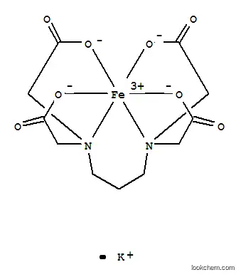 Molecular Structure of 124268-99-1 (Ferrate(1-), N,N-1,3-propanediylbisN-(carboxy-.kappa.O)methylglycinato-.kappa.N,.kappa.O(4-)-, potassium, (OC-6-21)-)