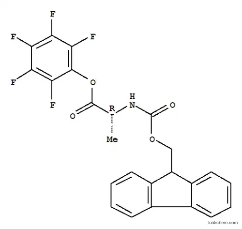 Molecular Structure of 125043-04-1 (FMOC-D-ALA-OPFP)