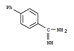 Molecular Structure of 125772-44-3 ([1,1'-Biphenyl]-4-carboximidamide)