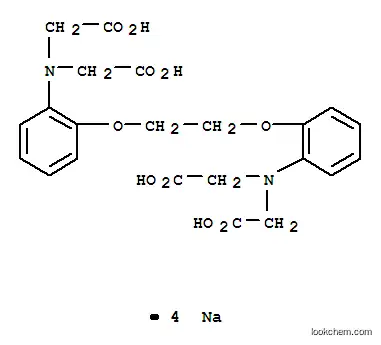 Molecular Structure of 126824-24-6 (BAPTA, TETRASODIUM SALT)