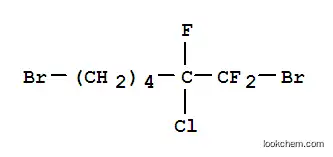 Molecular Structure of 126828-28-2 (1,6-DIBROMO-2-CHLORO-1,1,2-TIFLUOROHEXANE)