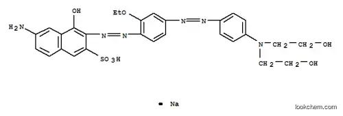 Molecular Structure of 127726-33-4 (sodium (3E)-6-amino-3-(2-{4-[(E)-{4-[bis(2-hydroxyethyl)amino]phenyl}diazenyl]-2-ethoxyphenyl}hydrazinylidene)-4-oxo-3,4-dihydronaphthalene-2-sulfonate)