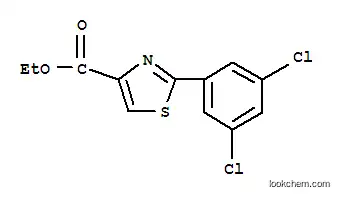 Molecular Structure of 132089-38-4 (ethyl 2-(3,5-dichlorophenyl)thiazole-4-carboxylate)