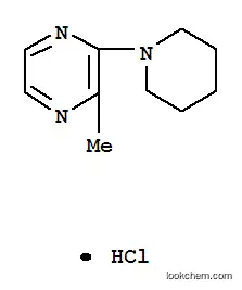 Molecular Structure of 13522-00-4 (2-methyl-3-(1-piperidyl)pyrazine hydrochloride)
