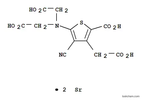 Molecular Structure of 135459-87-9 (Strontium ranelate)