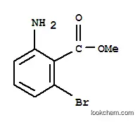 Molecular Structure of 135484-78-5 (BENZOIC ACID, 2-AMINO-6-BROMO-, METHYL ESTER)