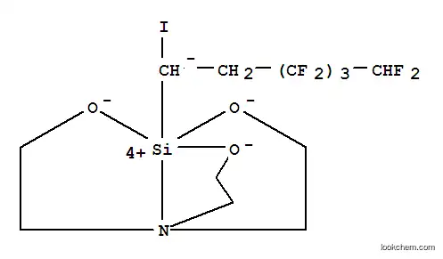 Molecular Structure of 135798-14-0 (Silicon,[[2,2',2''-nitrilotris[ethanolato]](3-)-N,O,O',O''](3,3,4,4,5,5,6,6-octafluoro-1-iodohexyl)-,(TB-5-23)- (9CI))