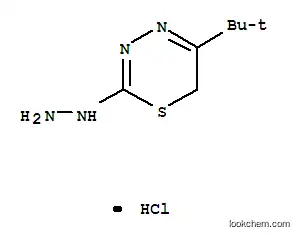 Molecular Structure of 137786-05-1 (5-(T-BUTYL)-6H-1,3,4-TRIADIAZINE HYDROCHLORIDE)