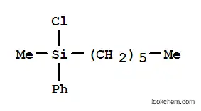 Molecular Structure of 139989-80-3 (Benzene, (chlorohexylmethylsilyl)-)