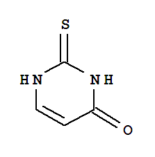 Molecular Structure of 141-90-2 (4(1H)-Pyrimidinone,2,3-dihydro-2-thioxo-)