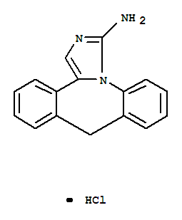9H-Dibenz[c,f]imidazo[1,5-a]azepin-3-amine,hydrochloride (1:1)