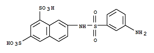 2 (3-Amino-phenylsulfonamido)-naphtalene-6,8-disufonic acid