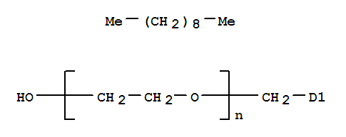 Poly(oxy-1,2-ethanediyl),a-hydro-w-hydroxy-, monoetherwith (hydroxymethyl)decane