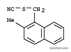 Molecular Structure of 14568-62-8 ((2-methylnaphthalen-1-yl)methyl thiocyanate)