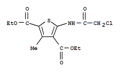 2,4-THIOPHENEDICARBOXYLIC ACID,5-[(2-CHLOROACETYL)AMINO]-3-METHYL-,DIETHYL ESTER