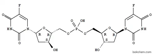 Molecular Structure of 148-29-8 (bis[[5-(5-fluoro-2,4-dioxo-pyrimidin-1-yl)-3-hydroxy-tetrahydrofuran-2-yl]methyl] hydrogen phosphate)