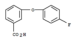 Benzoicacid, 3-(4-fluorophenoxy)-