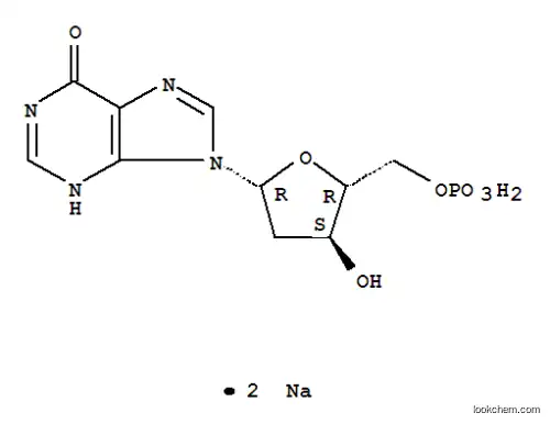 Molecular Structure of 14999-52-1 (2'-Deoxyinosine 5'-monophosphate disodium salt)