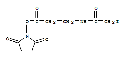 Succinimidyl-3-(iodoacetamido)propionate