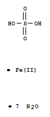 Molecular Structure of 15491-23-3 (Melanterite(Fe(SO4).7H2O) (9CI))