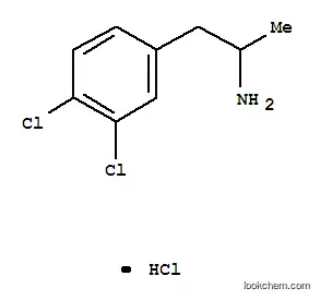 Molecular Structure of 156-12-7 (Benzeneethanamine,3,4-dichloro-a-methyl-, hydrochloride, (+)- (9CI))