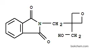 Molecular Structure of 156276-40-3 (2-((3-(hydroxymethyl)oxetan-3-yl)methyl)isoindoline-1,3-dione)